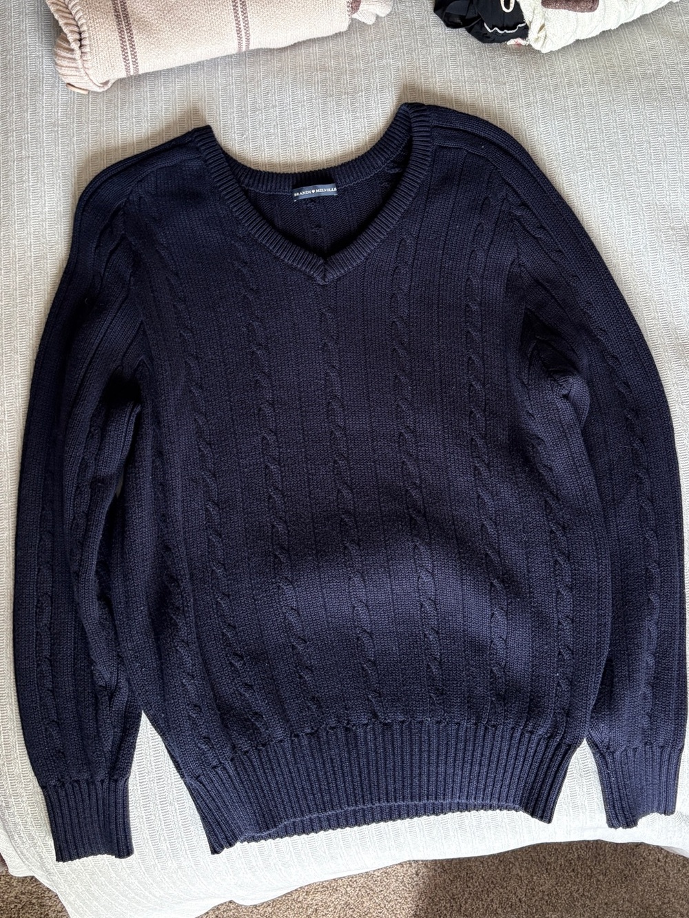 Navy Sweater Brandy Melville